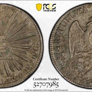1833/2-Do RM/RL Mexico 8 Reales Do10 PCGS XF45 KM377.4 Superb Original Rare!