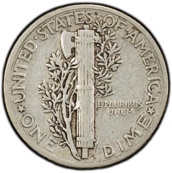 1942/1 Silver Mercury Dime PCGS VF35 Famous 20th C Over Date Error - Image 4