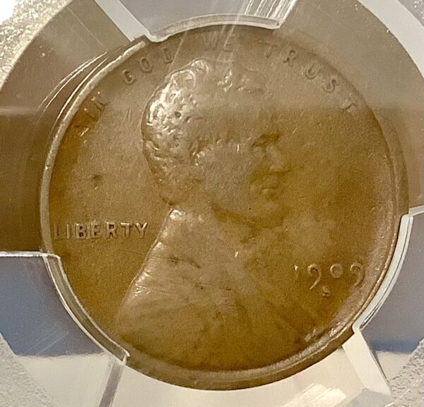 1909-S Lincoln Wheat Cent - PCGS VF25 - Image 5
