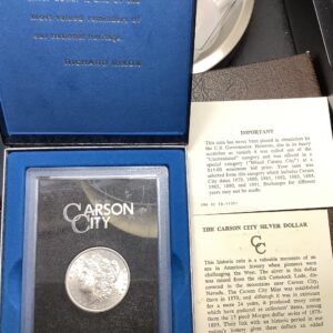 1883-CC Morgan Silver Dollar GSA Hard Pack Choice BU w/ OGP Box COA