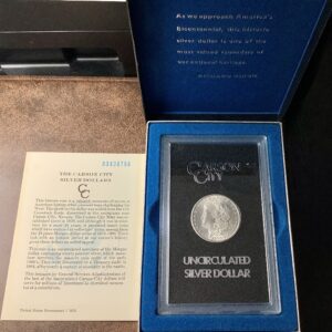 1883-CC Morgan Silver Dollar GSA Hard Pack Choice BU w/ OGP Box COA