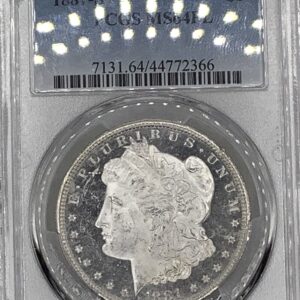 1881-S Morgan Silver Dollar PCGS MS64 PL Older Blue Holder B&W Contrast Superb!