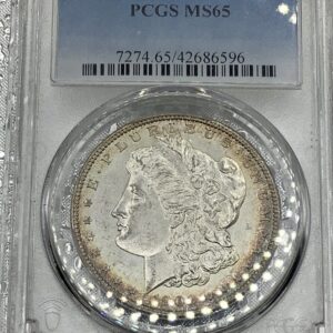 1901-O Morgan Silver Dollar PCGS MS65 Gem Level Lightly Toned Beauty