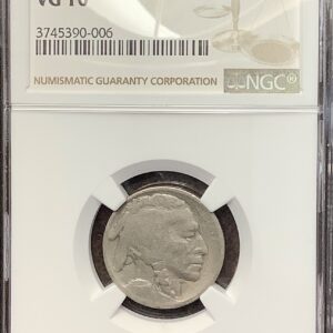 1913-S Buffalo Nickel Type 2 NGC VG10 - Key Date Choice Original