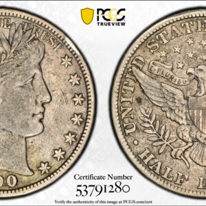 1900-S Silver Barber Half Dollar Scarce PCGS VF30