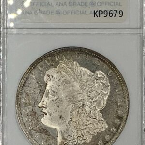 1883-O Morgan Silver Dollar ANA ANACS MS62 PL Toned - 1st Gen Sm White ANA Slab