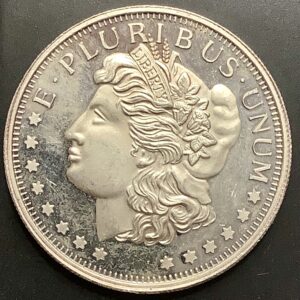 1oz .999 Silver Morgan Dollar Type Round Sigma Verified Weighed