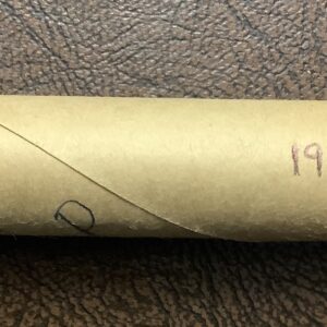Original Bank Wrapped Shotgun BU Roll of 1961 Roosevelt Dimes