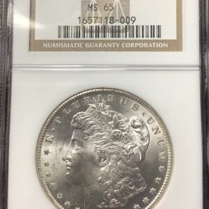 1881-CC Morgan Silver Dollar - NGC MS65 - Better CC Date - Lustrous White Gem!