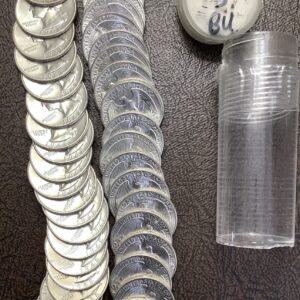 BU Roll 1948-S 90% Silver Washington Quarters 40 Coins - Rare Date Roll