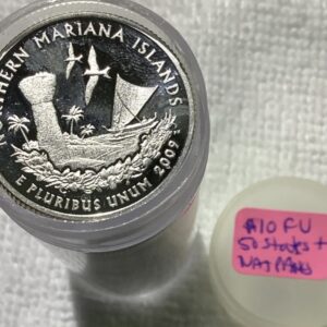 BU Roll Gem Proof 90%Silver S Mint State Quarters/National Parks 40 Coins